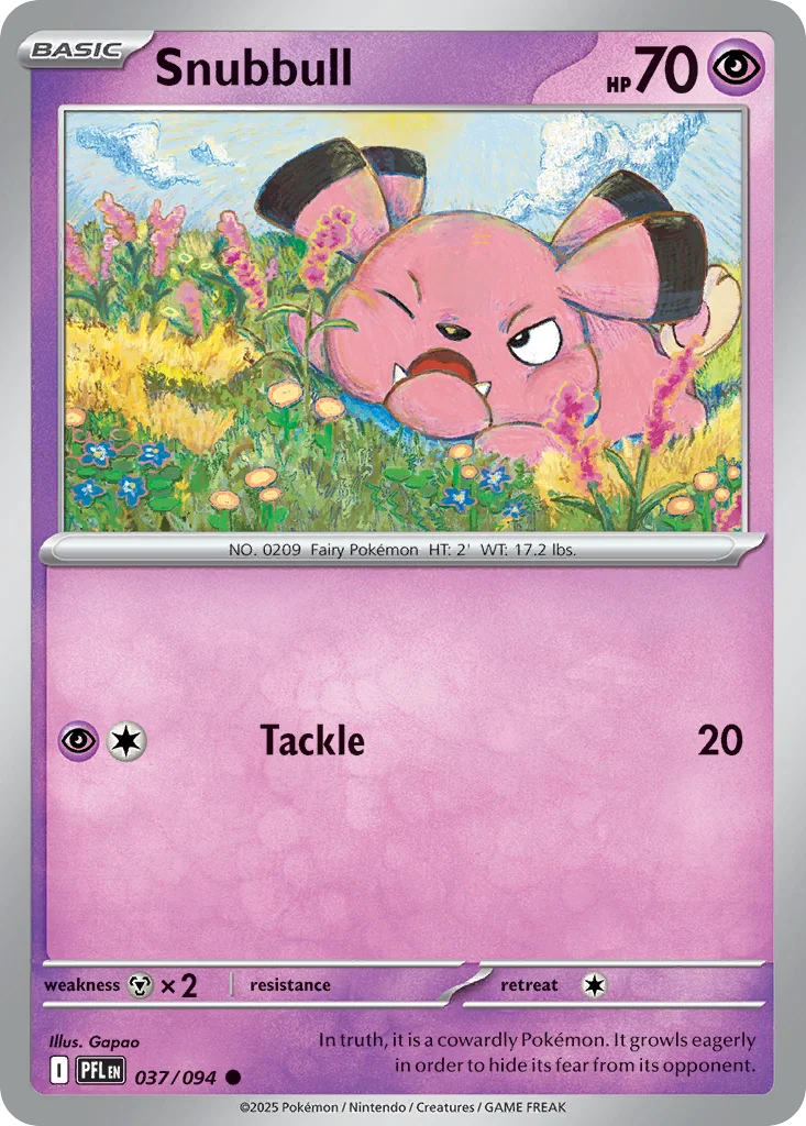 me2-37 Snubbull 037/094 Common