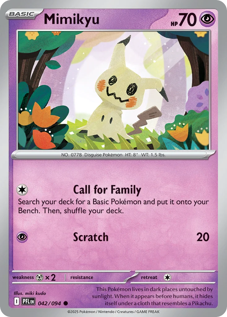me2-42 Mimikyu 042/094 Common