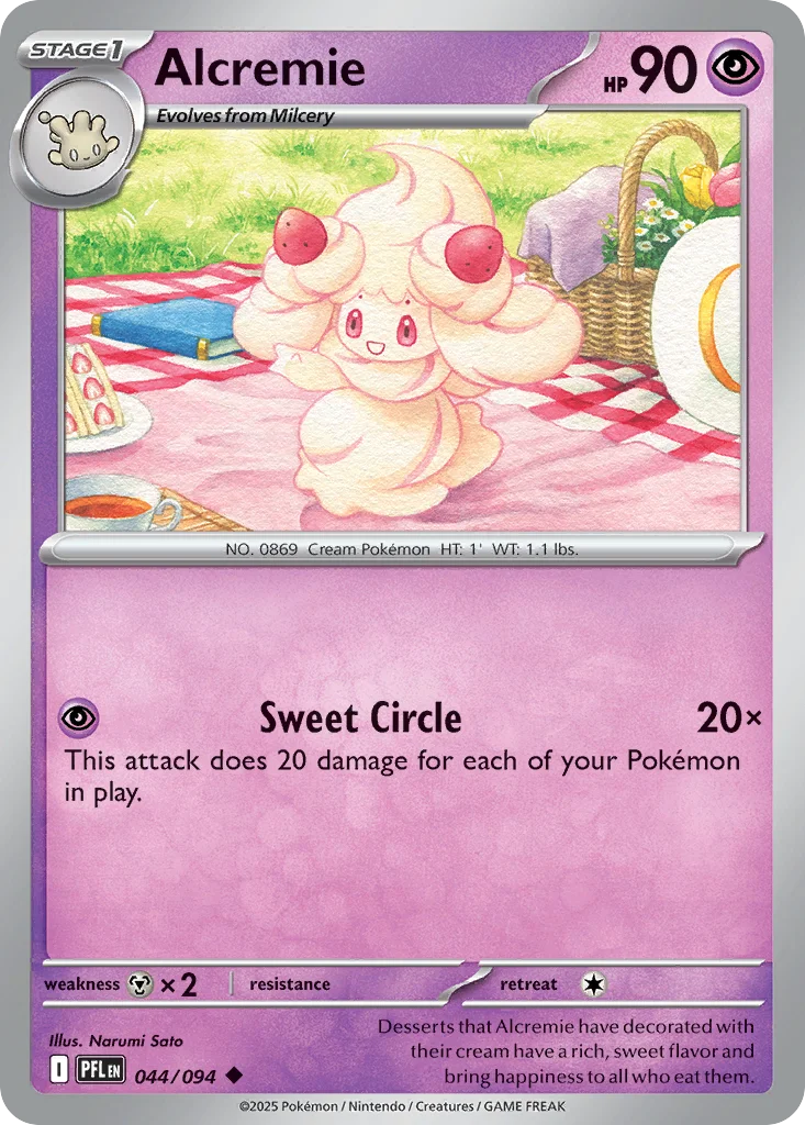 me2-44 Alcremie 044/094 Uncommon