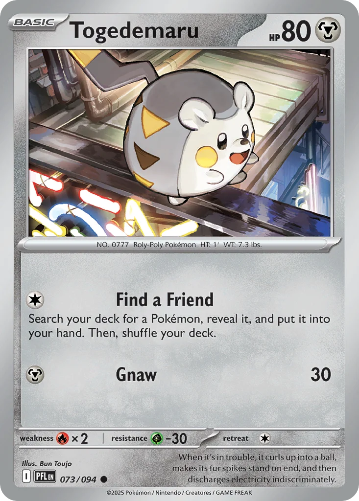 Togedemaru 073/094 Common