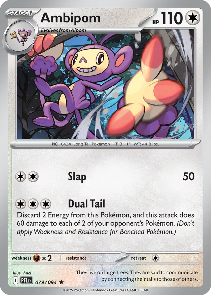 Ambipom 079/094 Rare