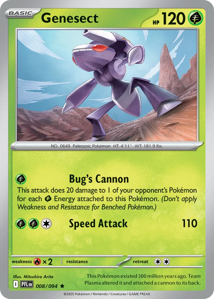 Genesect 008/094 Rare