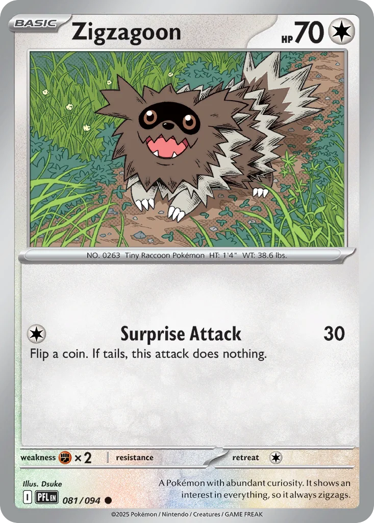 Zigzagoon 081/094 Common