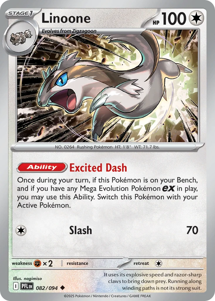 Linoone 082/094 Uncommon