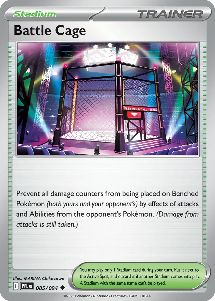 Battle Cage 085/094 Uncommon