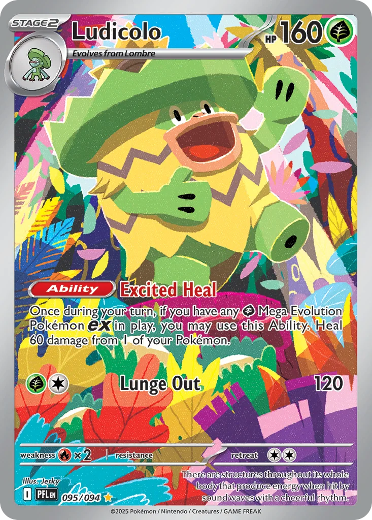 Ludicolo 095/094 Illustration rare