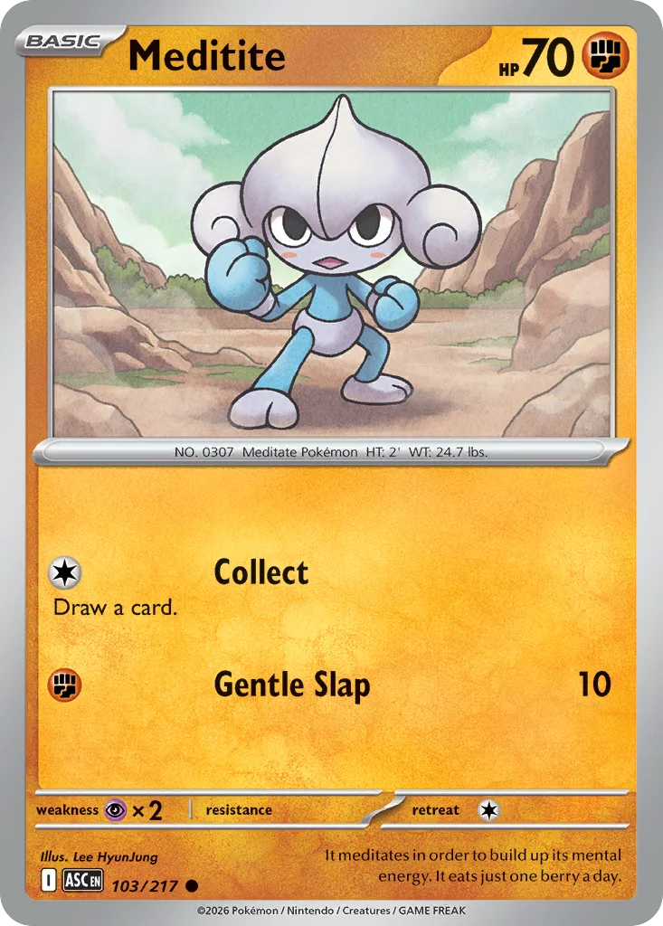 me2pt5-103 Meditite 103/217 Common