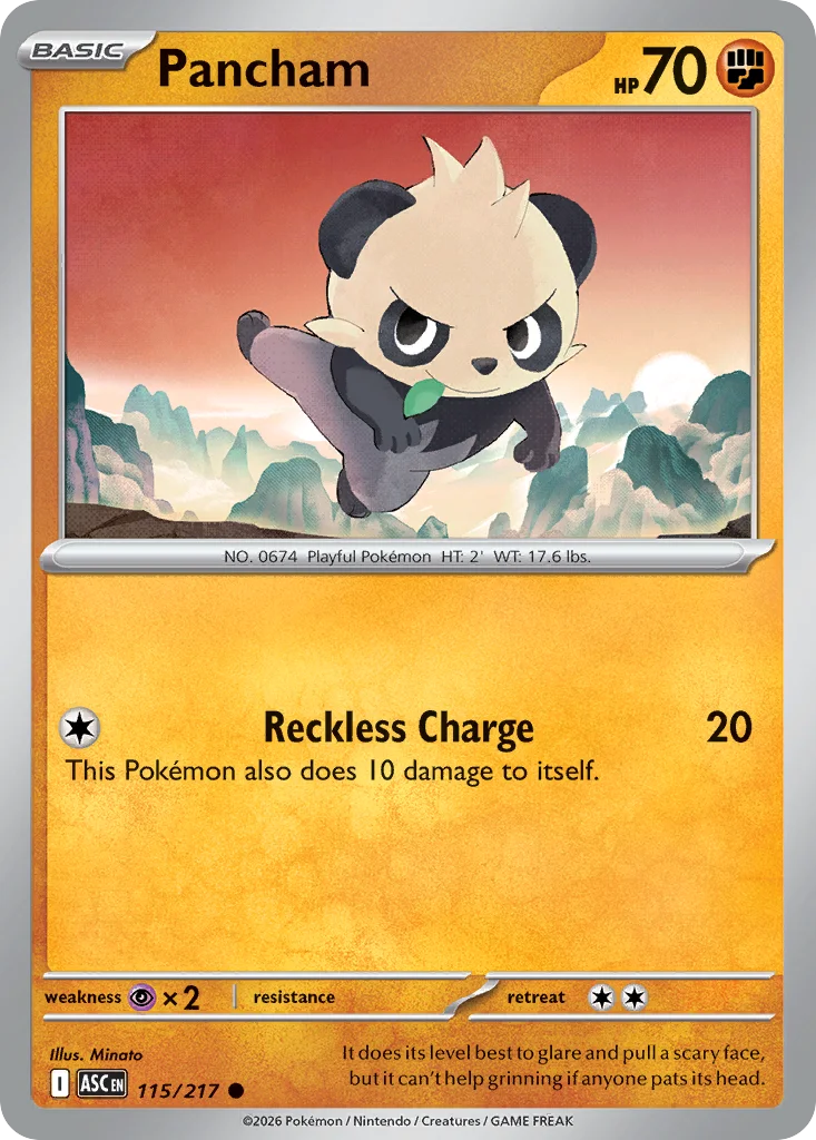 me2pt5-115 Pancham 115/217 Common