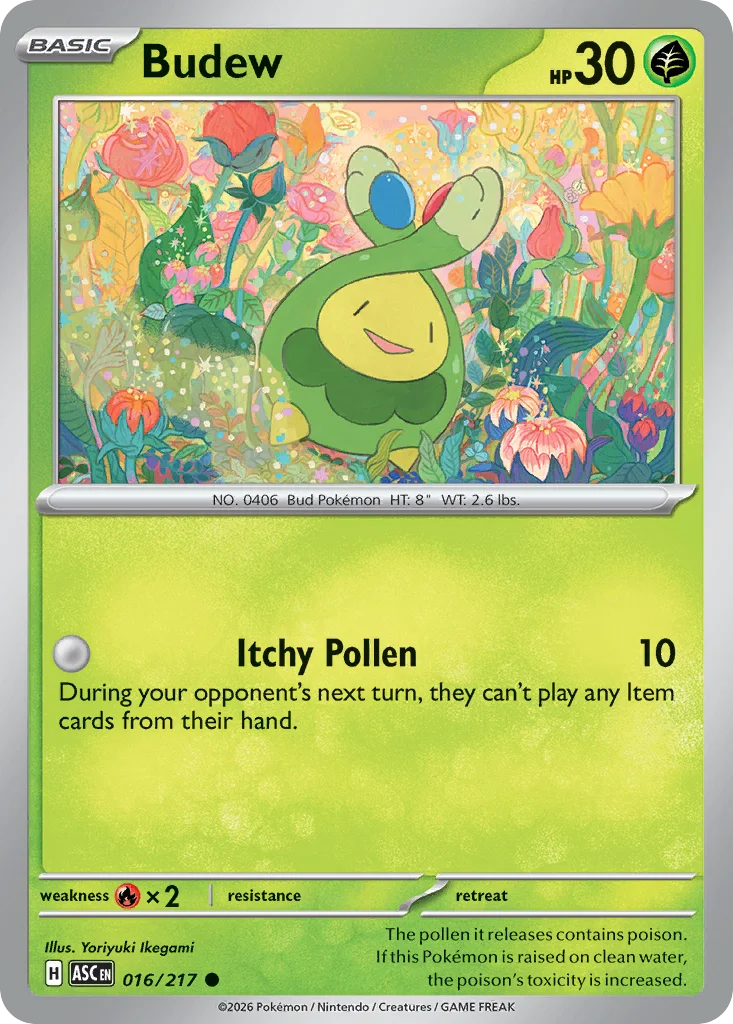 me2pt5-16 Budew 016/217 Common