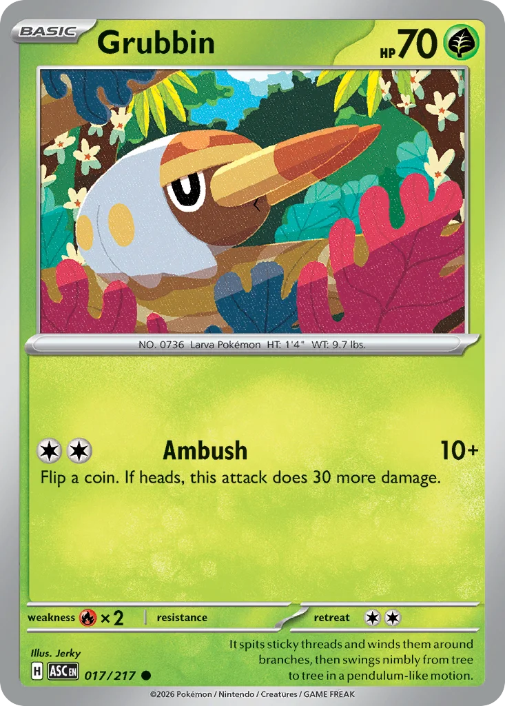 me2pt5-17 Grubbin 017/217 Common
