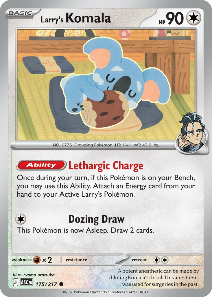 me2pt5-175 Larry's Komala 175/217 Common