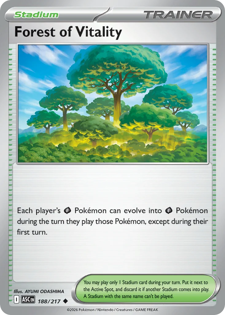 Forest of Vitality 188/217 Uncommon