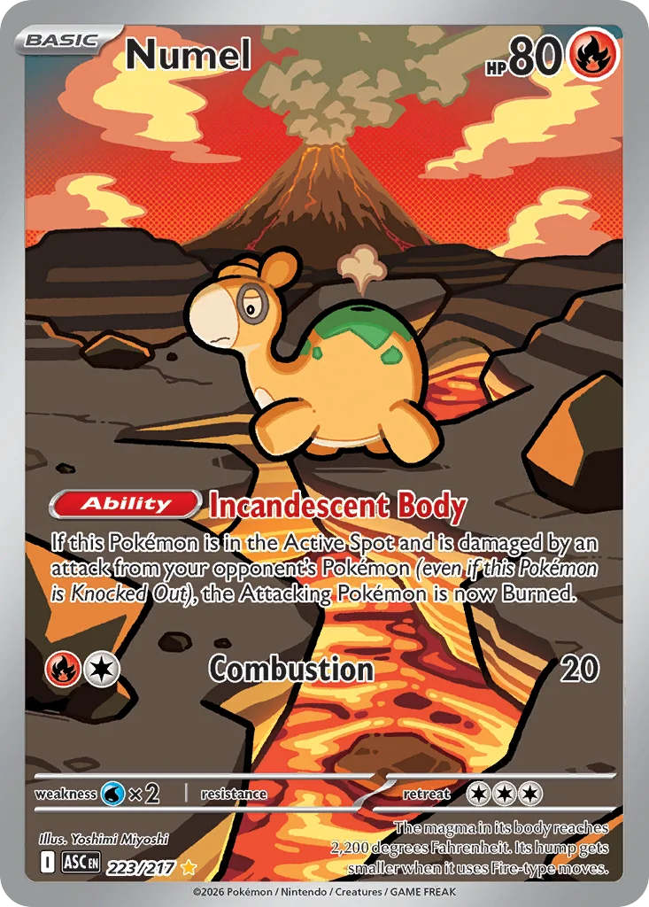 Numel 223/217 Illustration rare