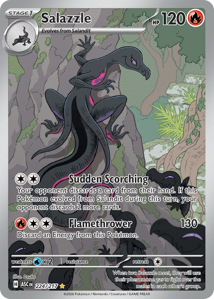 Salazzle 224/217 Illustration rare