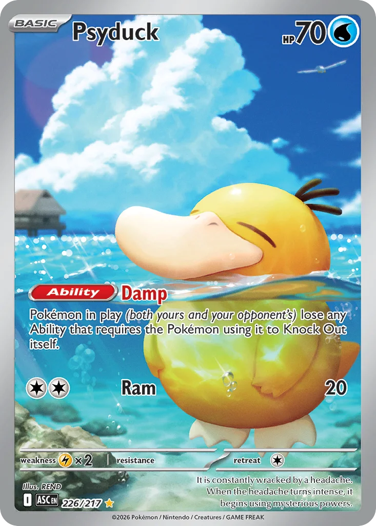 Psyduck 226/217 Illustration rare