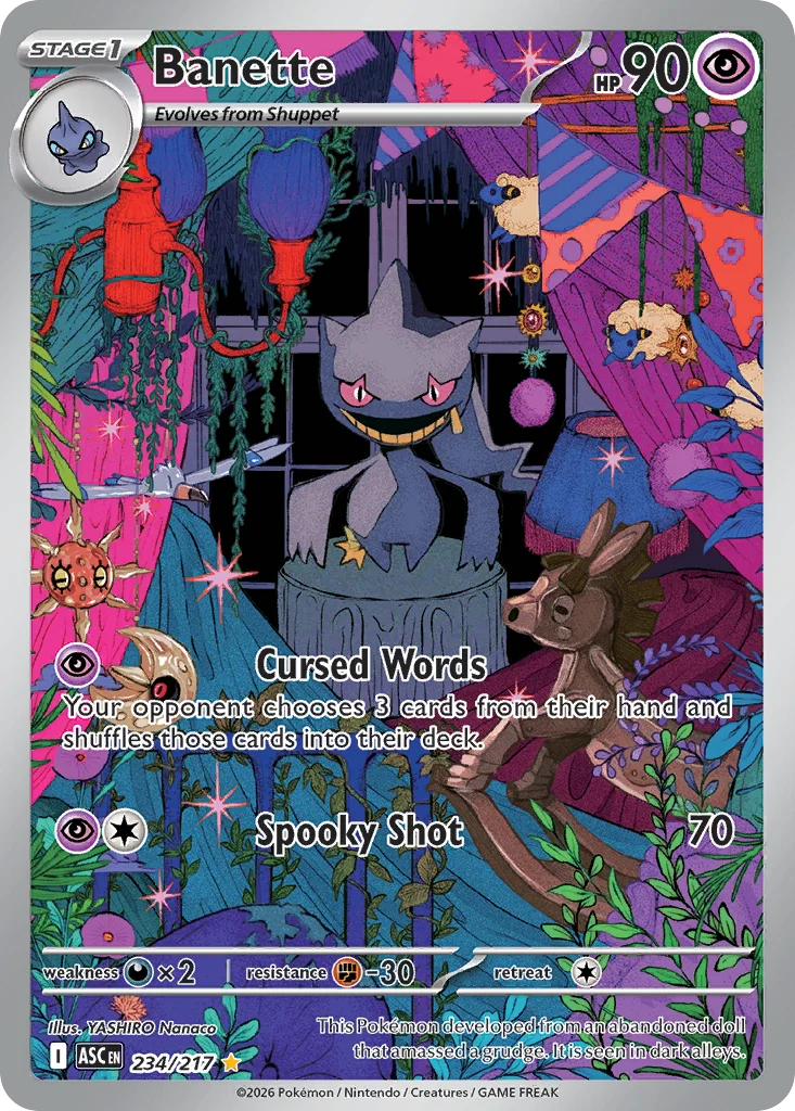 Banette 234/217 Illustration rare