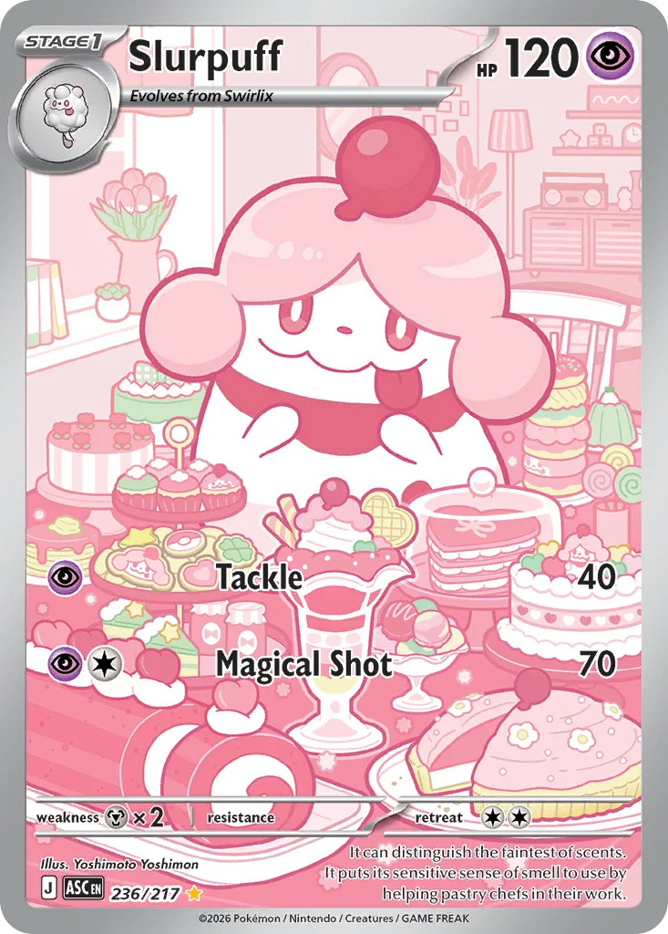Slurpuff 236/217 Illustration rare