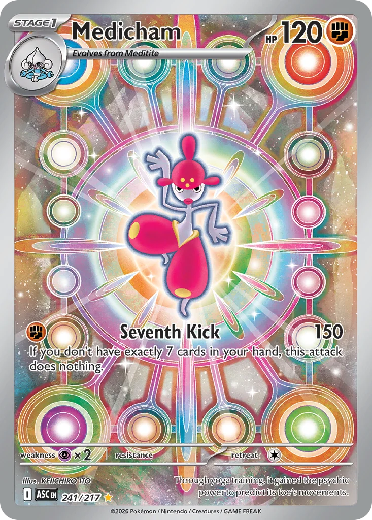 Medicham 241/217 Illustration rare