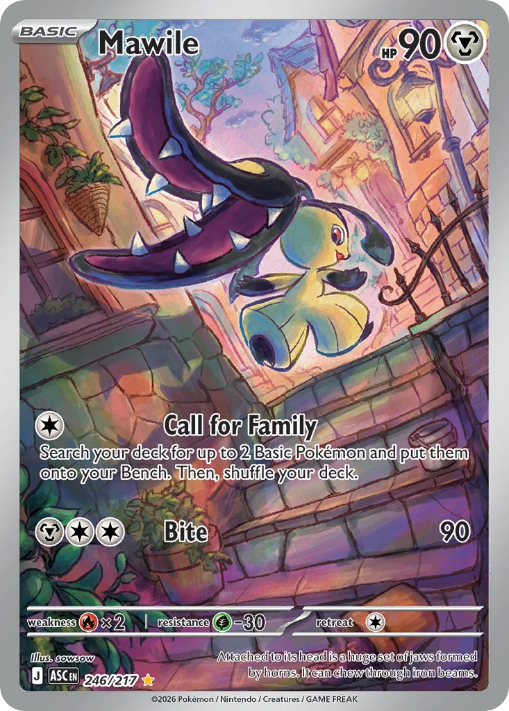 me2pt5-246 Mawile 246/217 Illustration rare