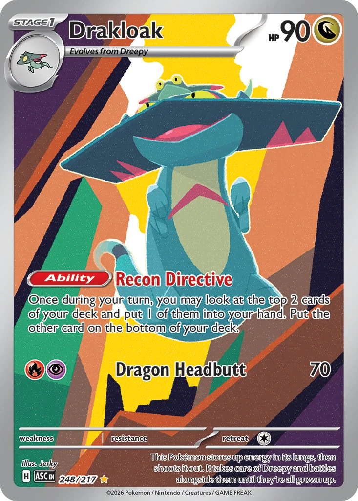 Drakloak 248/217 Illustration rare