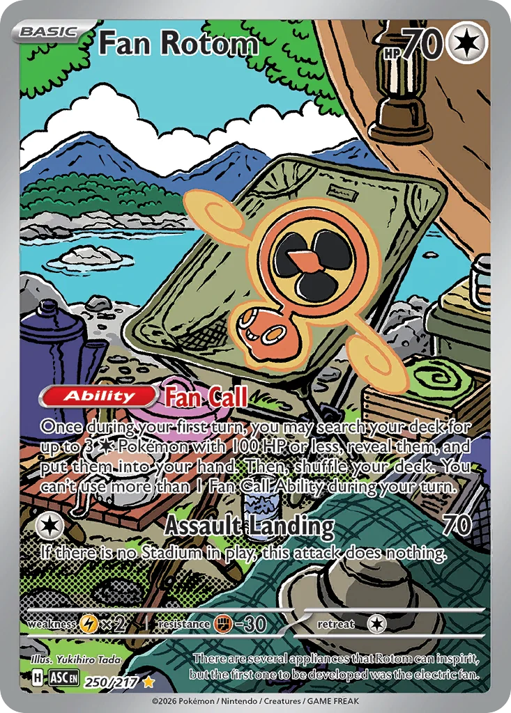 Fan Rotom 250/217 Illustration rare