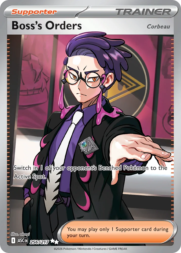 Boss's Orders 256/217 Ultra rare