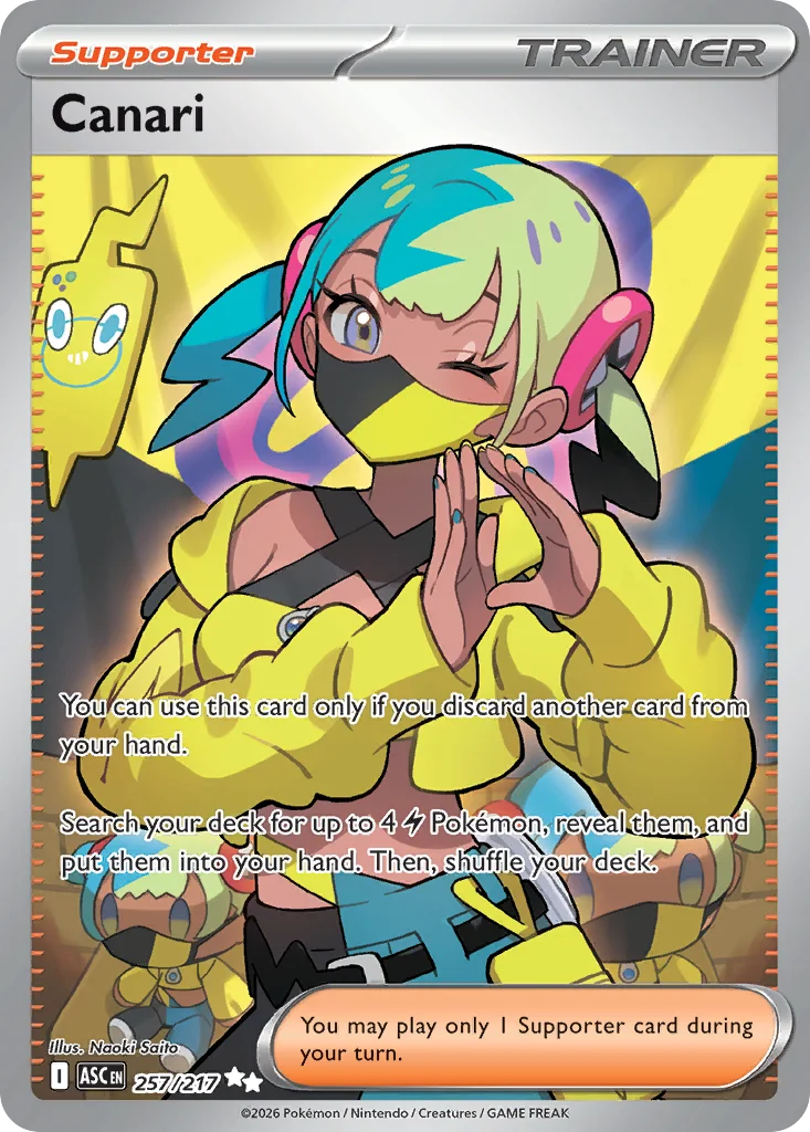 Canari 257/217 Ultra rare