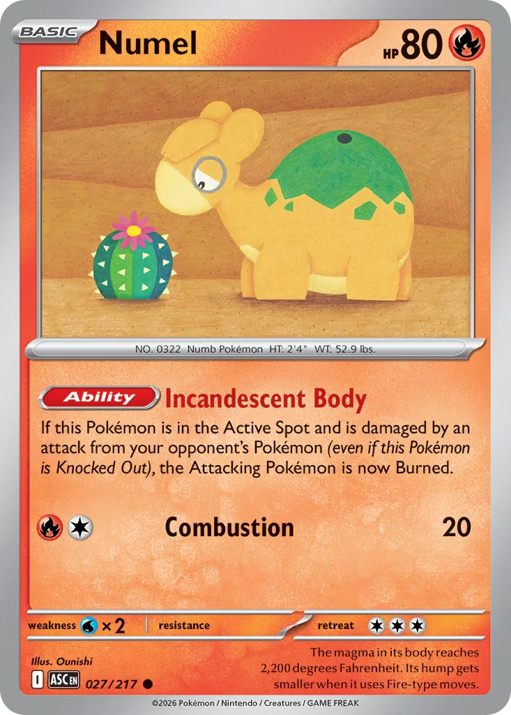 me2pt5-27 Numel 027/217 Common