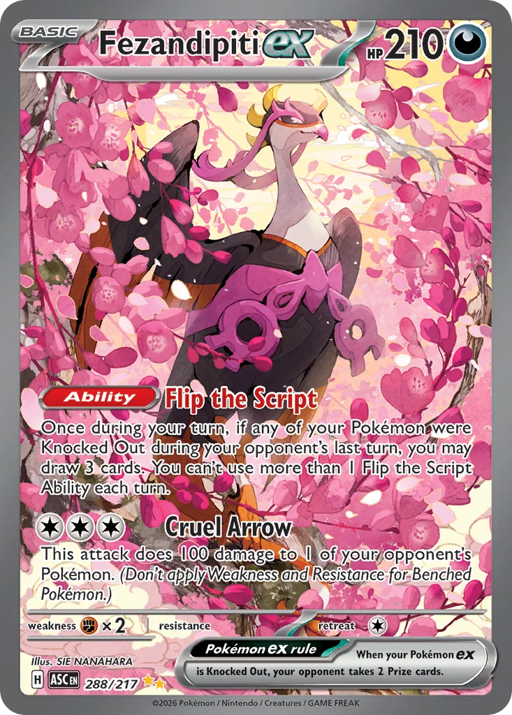 Fezandipiti ex 288/217 Special illustration rare