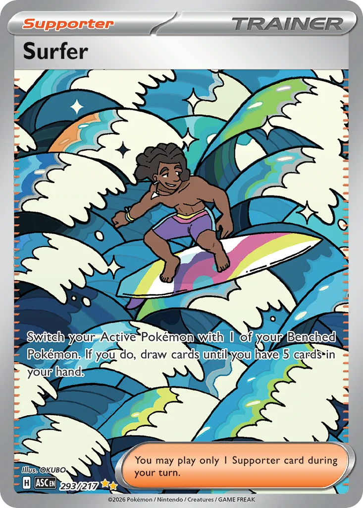 Surfer 293/217 Special illustration rare