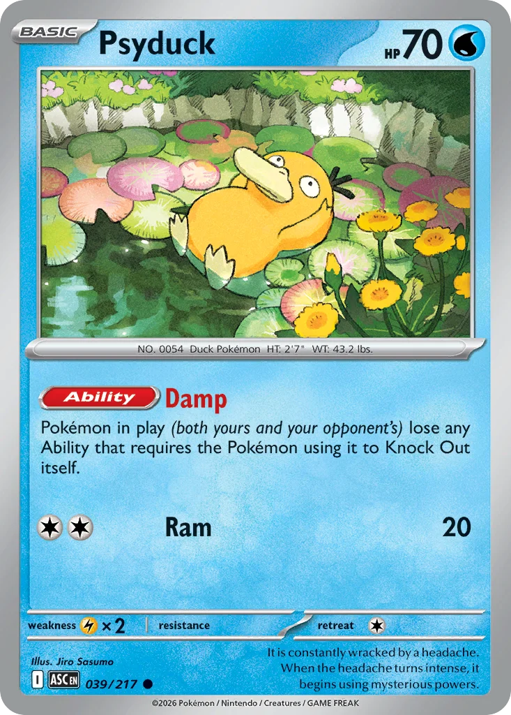 me2pt5-39 Psyduck 039/217 Common