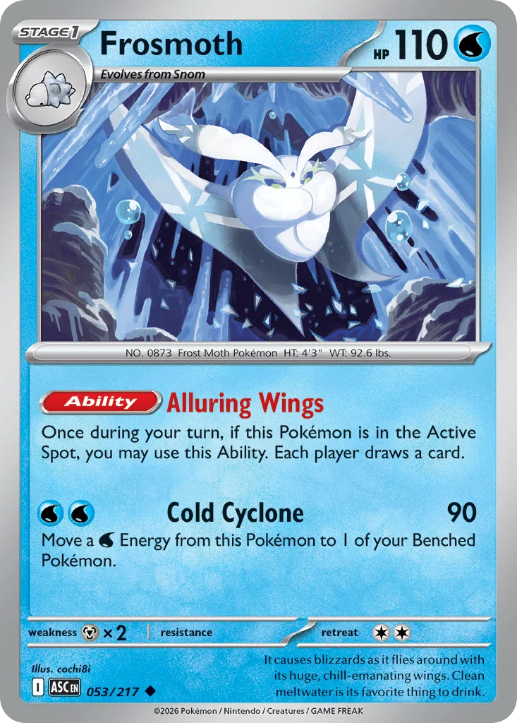 me2pt5-53 Frosmoth 053/217 Uncommon