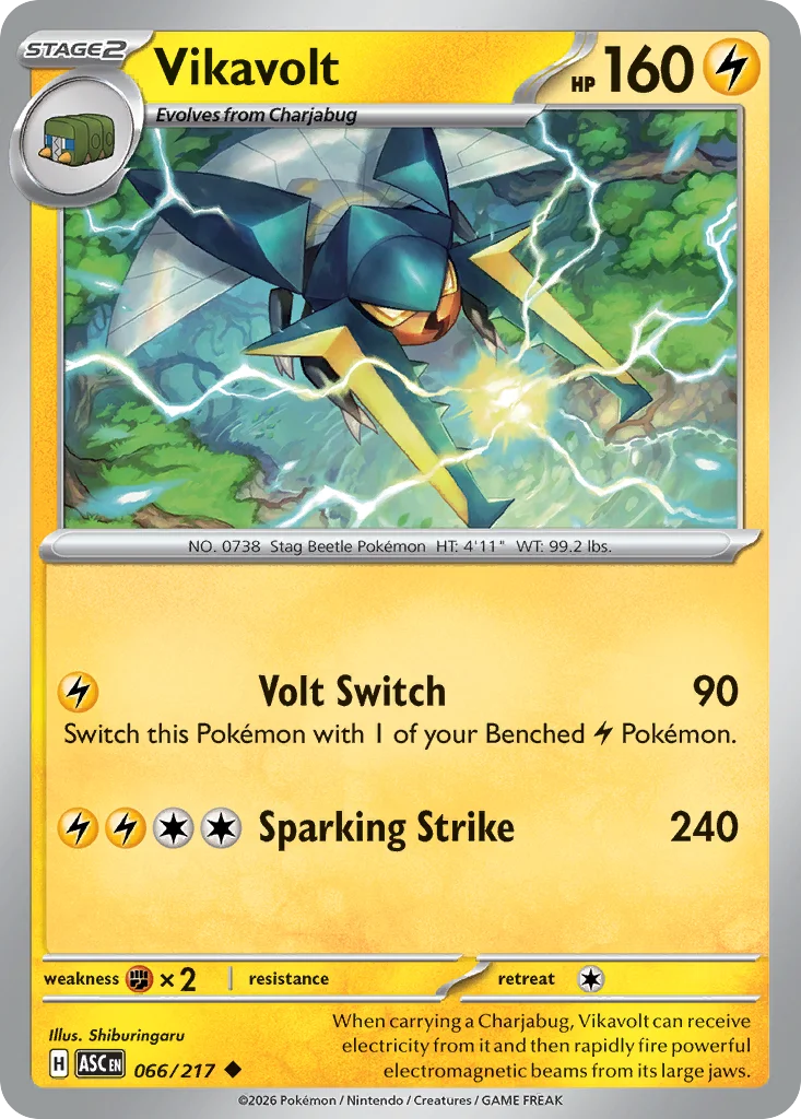 me2pt5-66 Vikavolt 066/217 Uncommon
