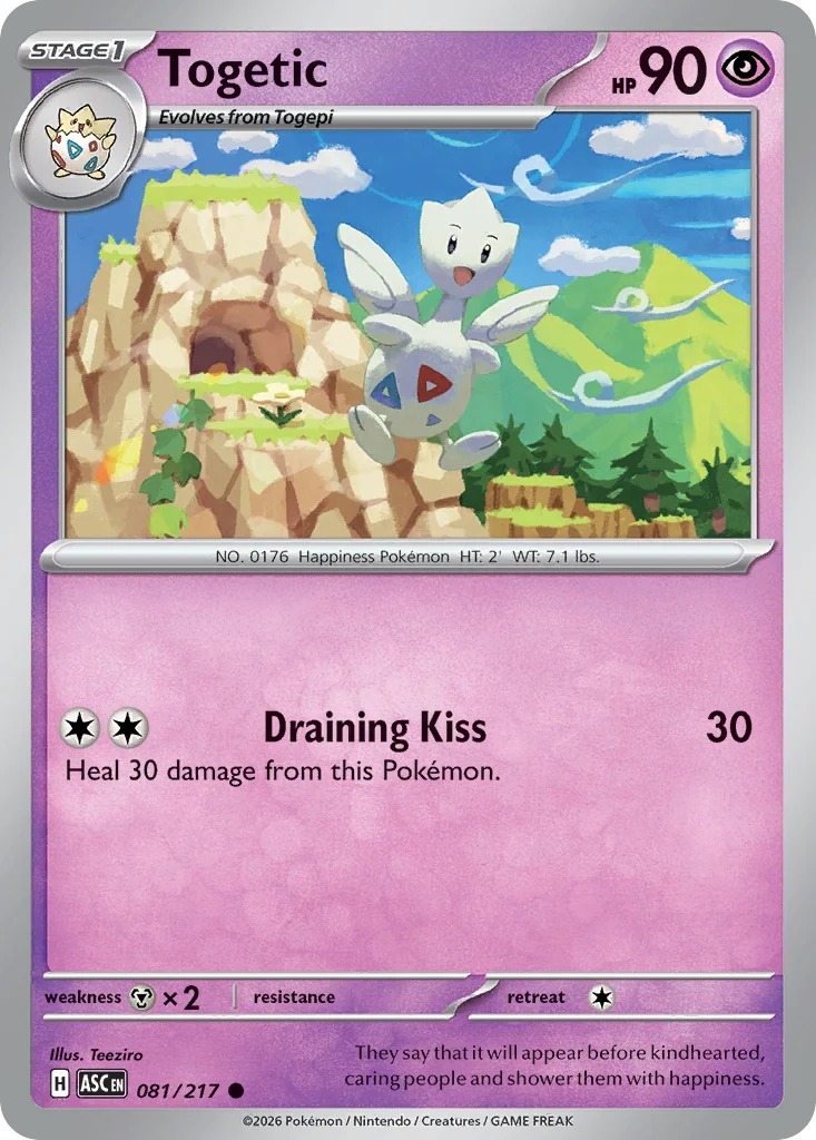 me2pt5-81 Togetic 081/217 Common