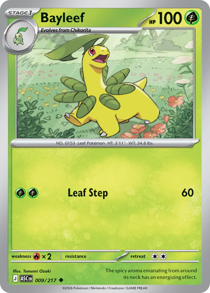 me2pt5-9 Bayleef 009/217 Uncommon