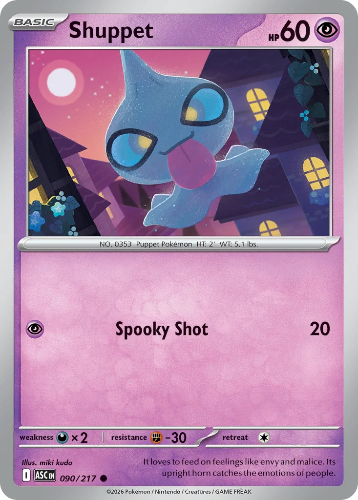 me2pt5-90 Shuppet 090/217 Common