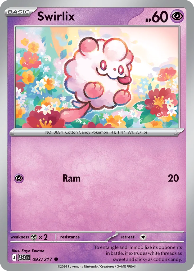 me2pt5-93 Swirlix 093/217 Common
