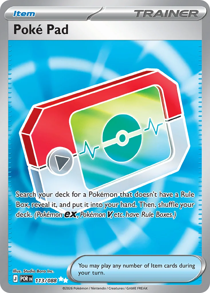 Poké Pad 113/088 Ultra rare