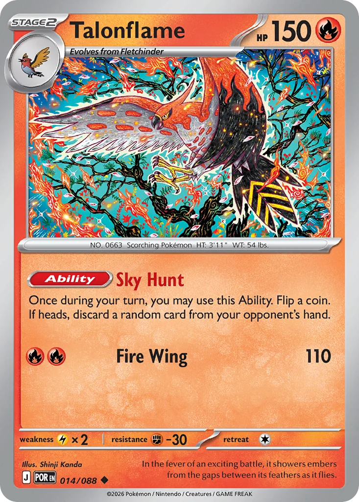 Talonflame 014/088 Uncommon