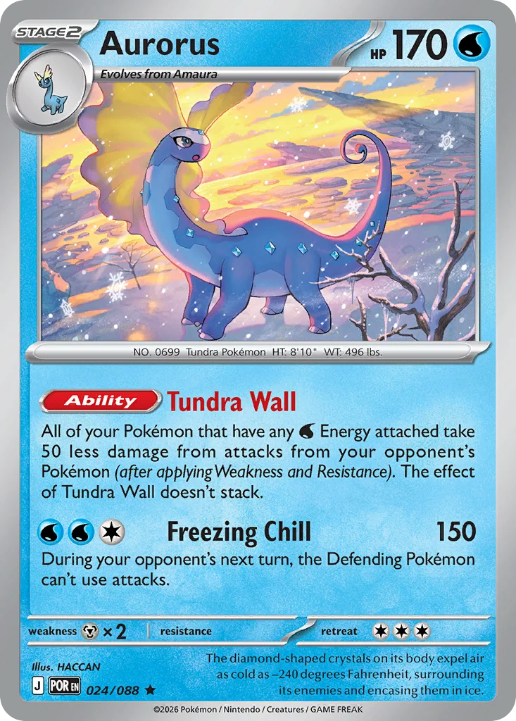 Aurorus 024/088 Rare