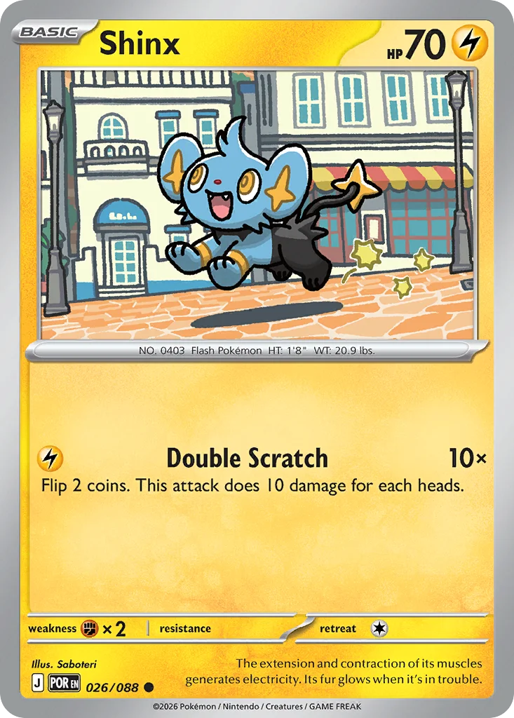 me3-26-5 Shinx 026/088 Common