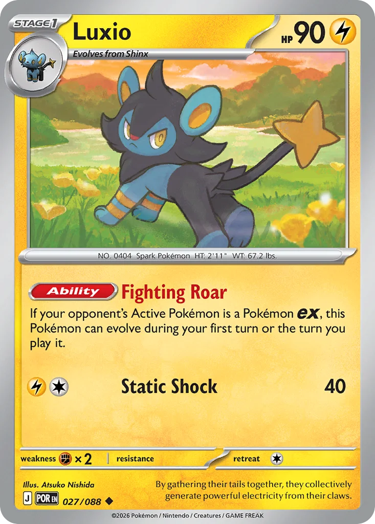 Luxio 027/088 Uncommon