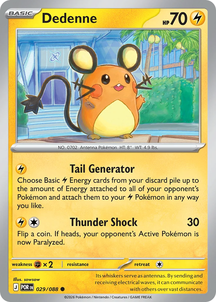 Dedenne 029/088 Common