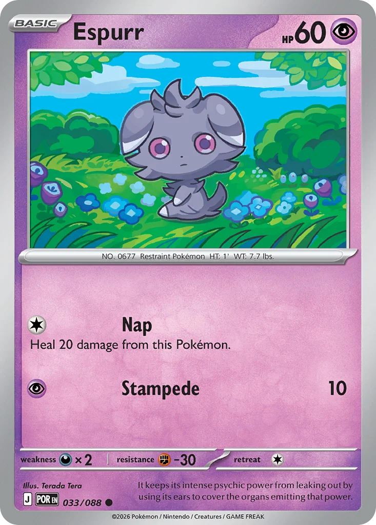 me3-33-5 Espurr 033/088 Common
