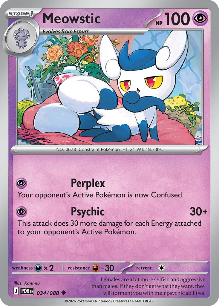 Meowstic 034/088 Uncommon