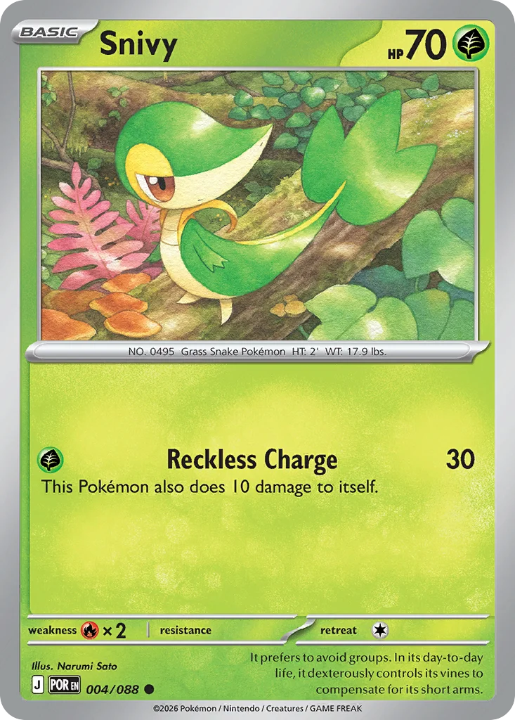 Snivy 004/088 Common