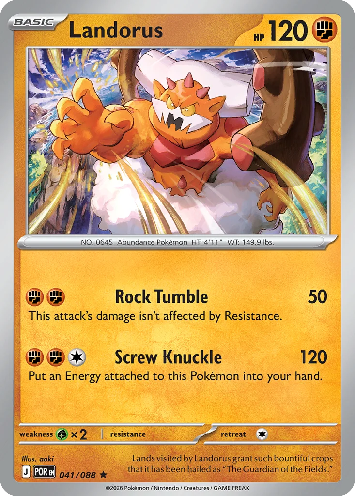 Landorus 041/088 Rare