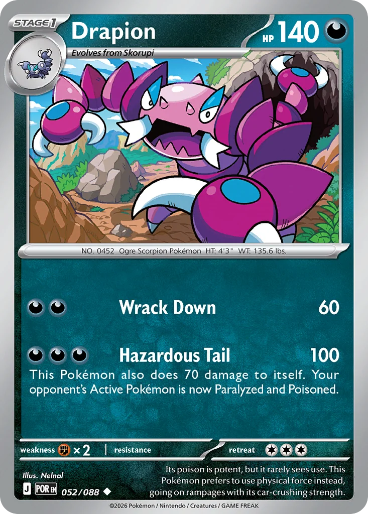 Drapion 052/088 Uncommon