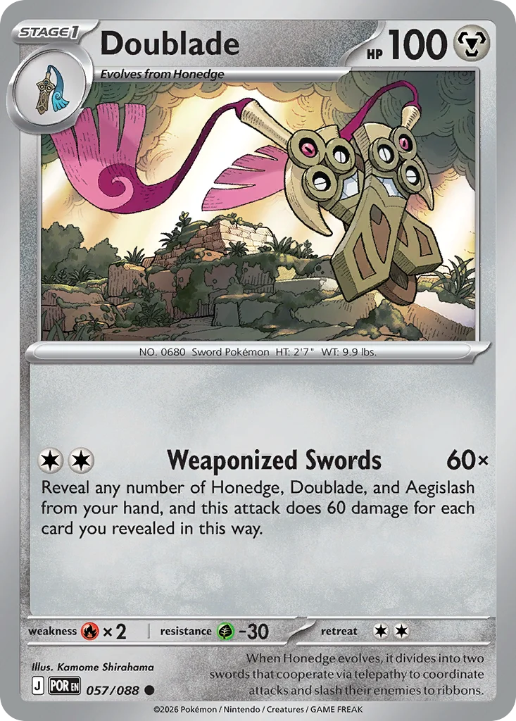 Doublade 057/088 Common