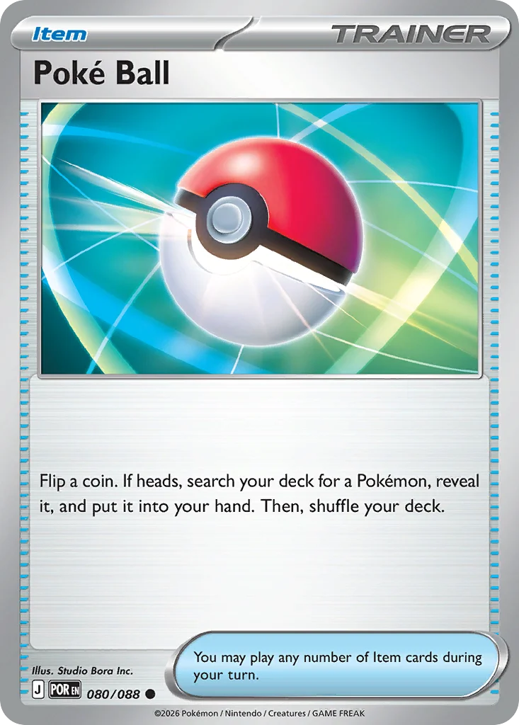 Poké Ball 080/088 Common